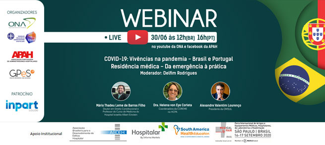 COVID-19: Vivências na Pandemia - Brasil e Portugal #4
