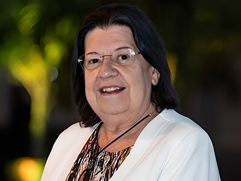 Teresinha Covas Lisboa, membro do Conselho Nacional de Gestão em Saúde da FBAH